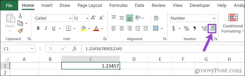 How-to-Stop-Excel-From-Rounding-1 كيف تجعل Excel يعرض الأرقام كاملة بدون تقريب