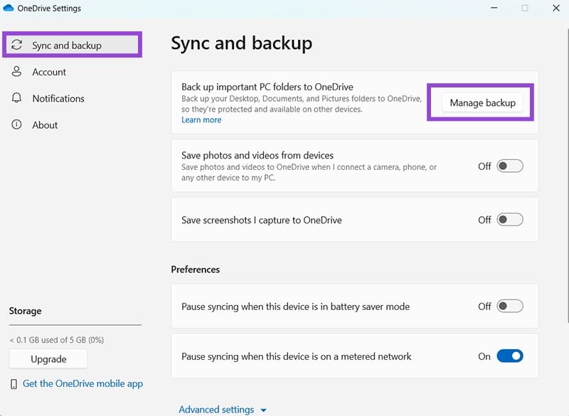 How-to-Stop-OneDrive-From-Syncing-a-Folder-3 أوقف مزامنة أي مجلد في OneDrive بسهولة دون حذف الملفات