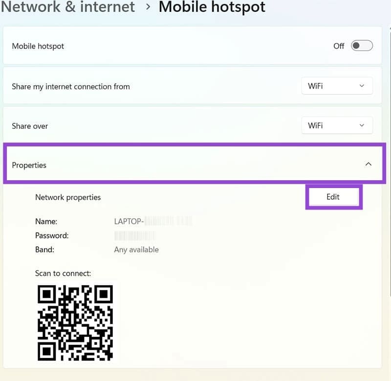 How-to-Use-Windows-11-PC-as-a-Mobile-Hotspot-4 تشغيل نقطة اتصال WiFi على Windows 11 بسهولة