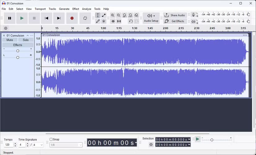 audacity-windows-main-screen-with-sample-audio-file-open أفضل تطبيقات ويندوز المجانية مفتوحة المصدر التي تستحق التجربة