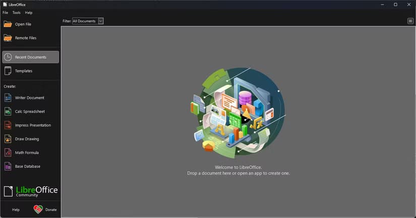 libreoffice-windows-startup-menu أفضل تطبيقات ويندوز المجانية مفتوحة المصدر التي تستحق التجربة