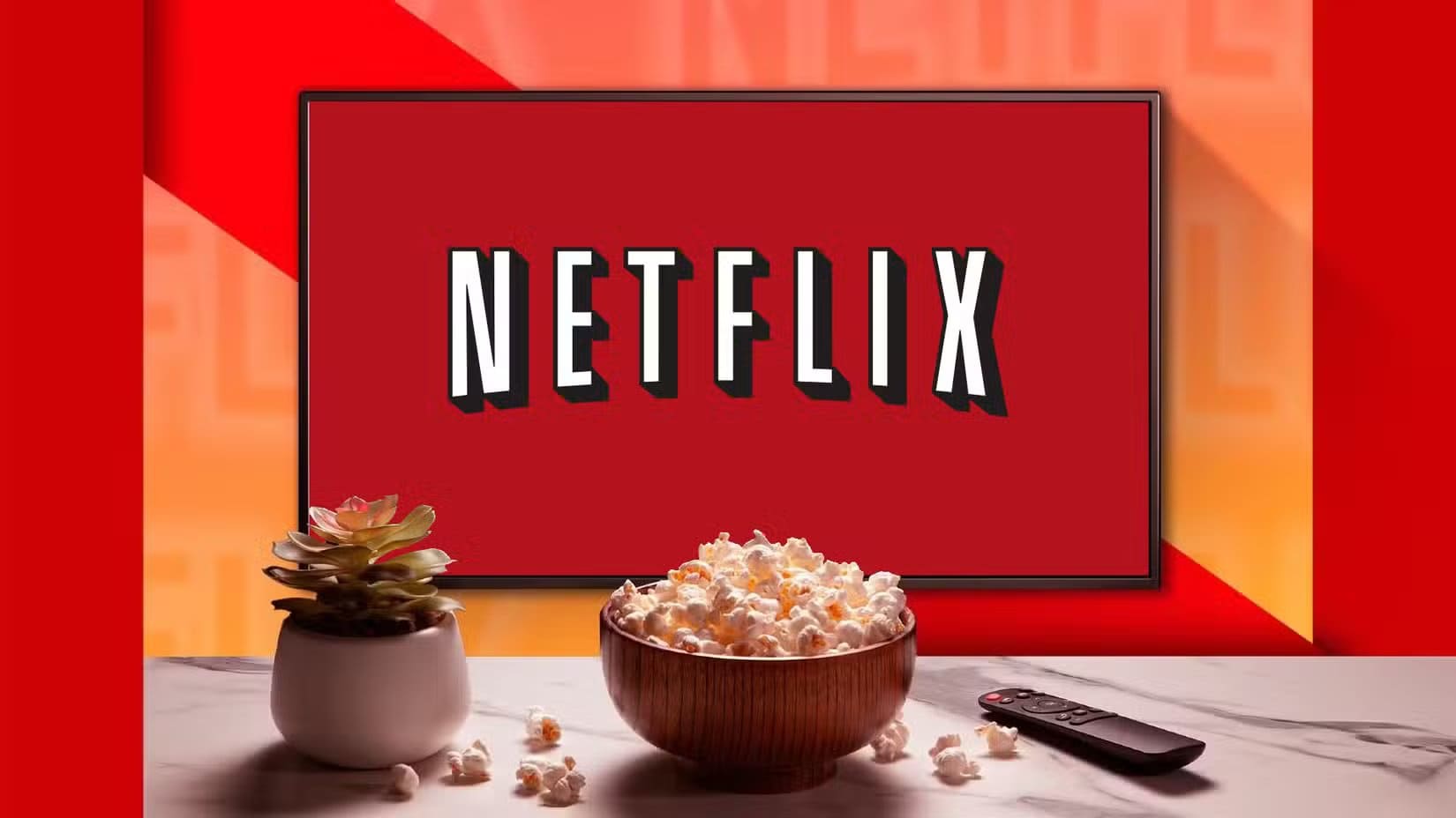 old-logo-netflix-on-tv نهاية Mythbuntu كيف اختفى مشروع Ubuntu المخصص للتلفزيون