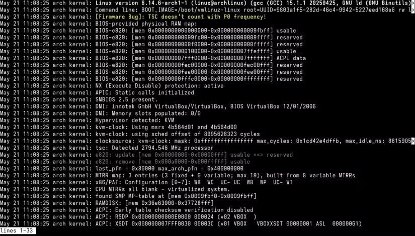 systemd-journalctl-log الأسباب التي تجعل توزيعات Linux المستندة إلى systemd مفضلة لدى المستخدمين