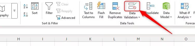the-top-half-of-the-data-validation-icon-in-excel-is-selected دالة MOD في Excel لحل مسائل عملية بخطوات بسيطة