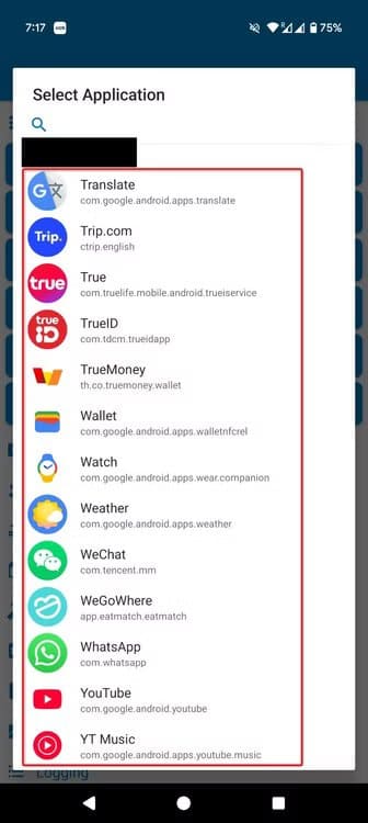 6-macrodroid-choose-app كيف تجعل هاتف Android يفتح تطبيقًا تلقائيًا عند توصيل السماعات