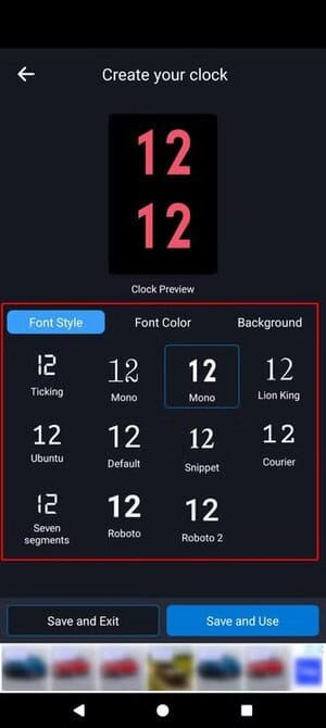 8-android-clock-style استخدام هاتف Android القديم كشاشة ذكية لسيارتك