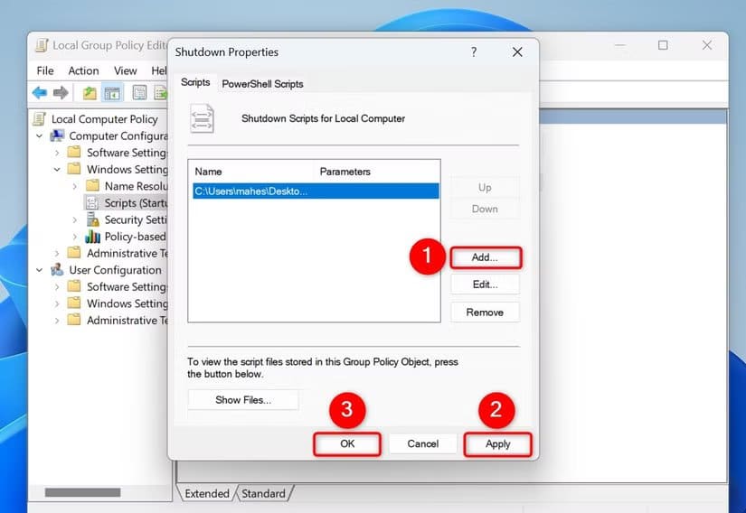 8-clear-temp-file-at-shutdown كيف تجعل Windows 11 يحذف الملفات المؤقتة تلقائيًا دون تدخل