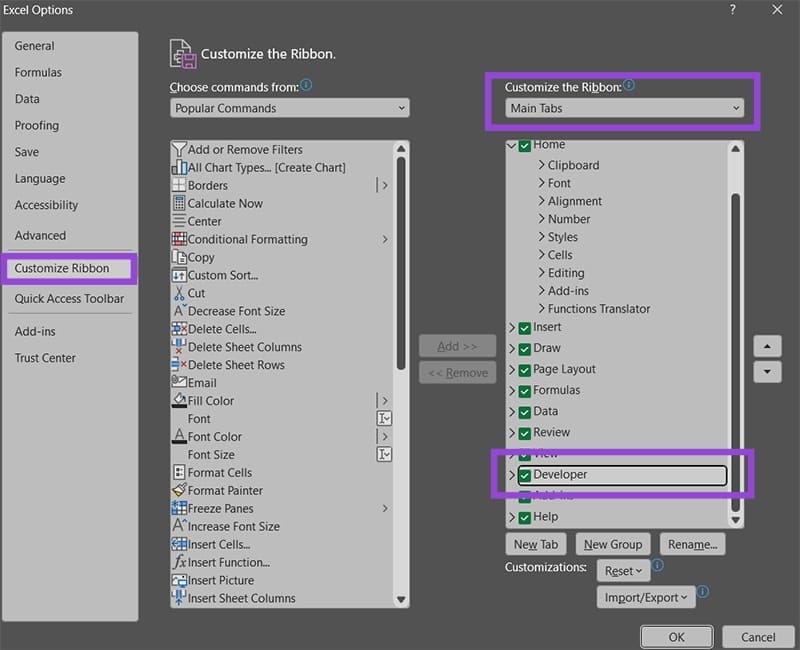 How-to-Create-a-Macro-Button-in-Excel-1 طريقة ربط زر بتشغيل ماكرو تلقائيًا في Excel لتسريع مهامك