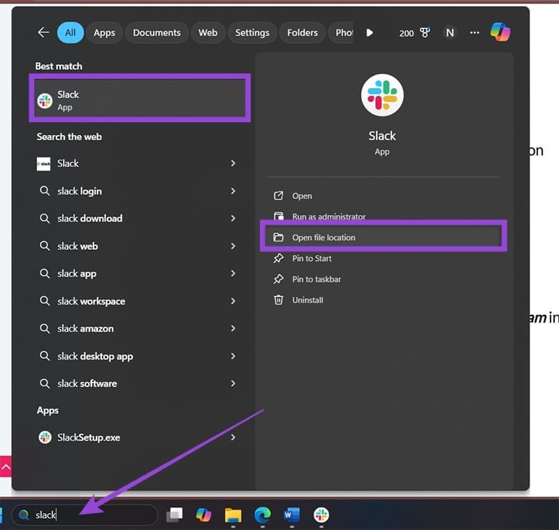 How-to-Fix-Slack-App-Not-Working-in-Windows-11-5 حل مشكلة توقف تطبيق Slack عن العمل في Windows 11