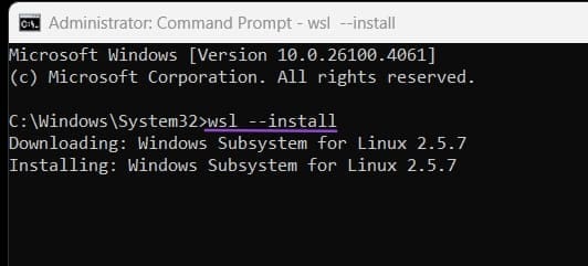 How-to-Install-WSL-on-Windows-11-for-Linux-Apps-2 طريقة تشغيل بيئة Linux على Windows 11 باستخدام WSL بخطوات سهلة