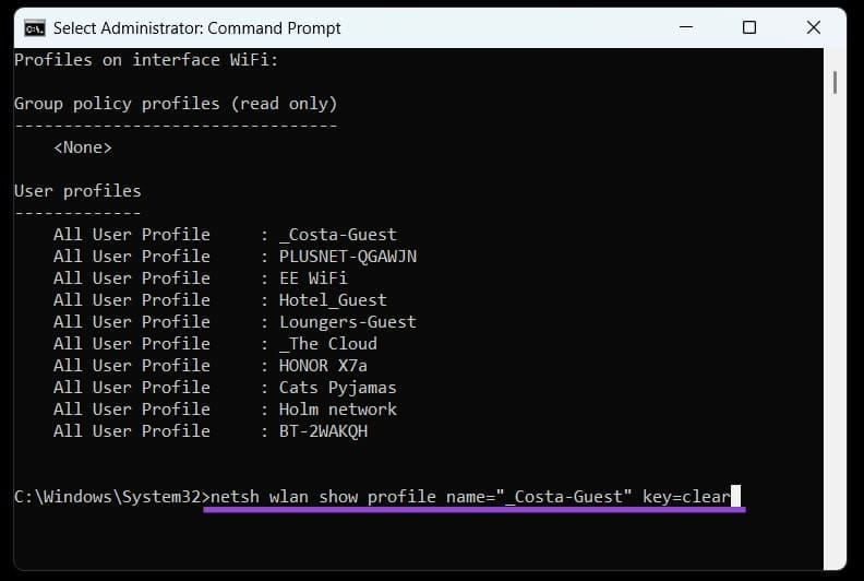 Ways-to-View-Saved-Wi-Fi-Passwords-on-Windows-11-10 معرفة كلمة سر الواي فاي المخزنة على Windows 11