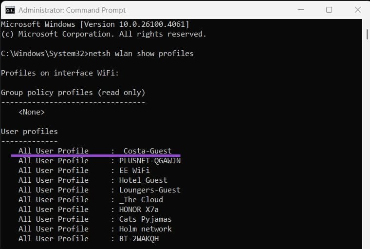 Ways-to-View-Saved-Wi-Fi-Passwords-on-Windows-11-9 معرفة كلمة سر الواي فاي المخزنة على Windows 11