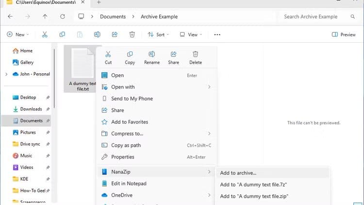add-to-archive أفضل تطبيقات ويندوز مفتوحة المصدر لتحسين الأداء والإنتاجية