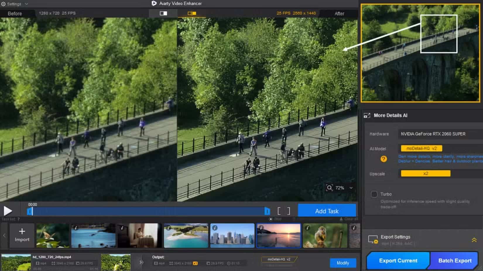 airty-bicycle-on-bridge-image رفع جودة الفيديو القديم بجودة فائقة بسهولة