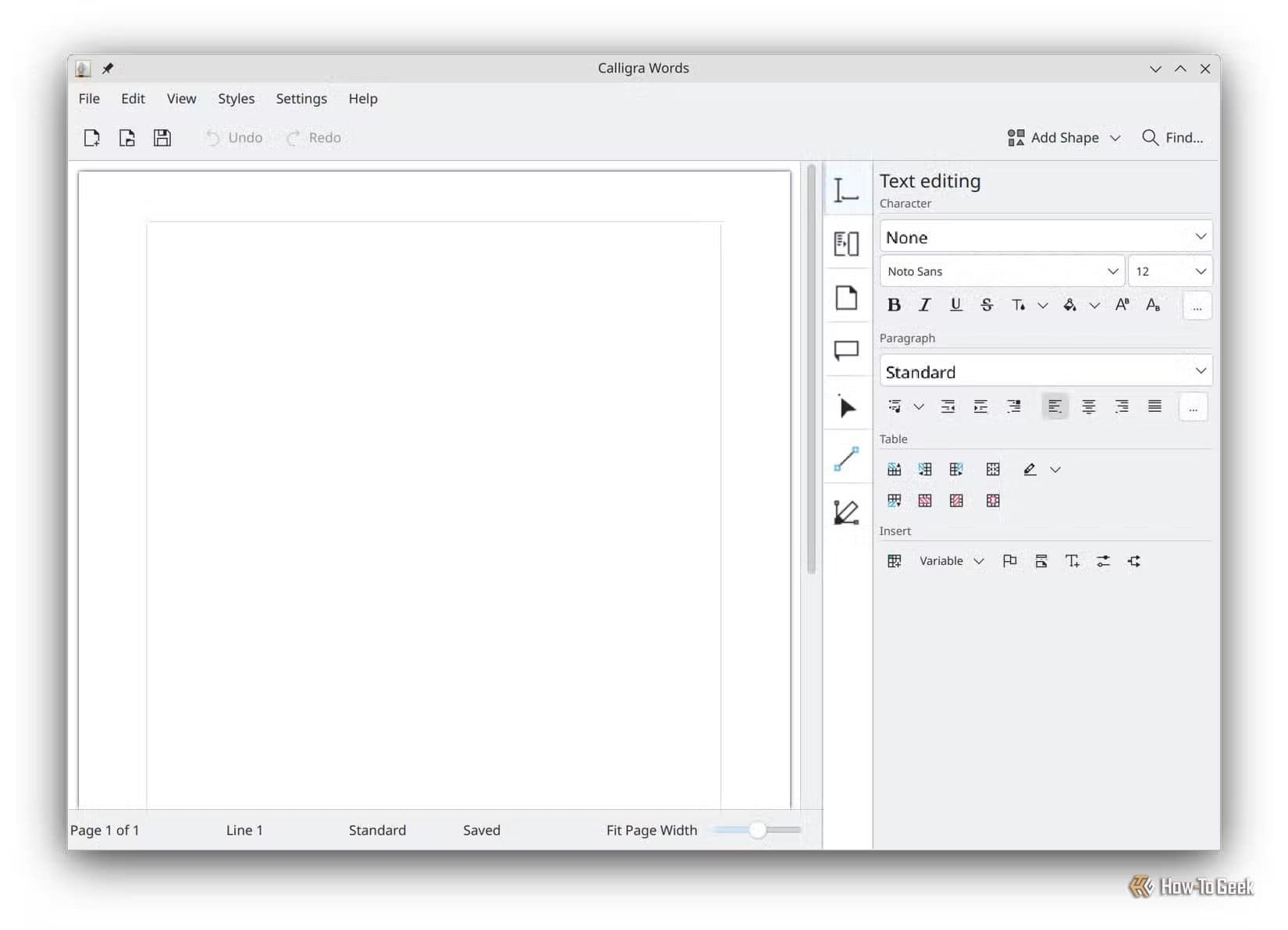 calligra-words برامج كتابة مفتوحة المصدر تغنيك عن Word