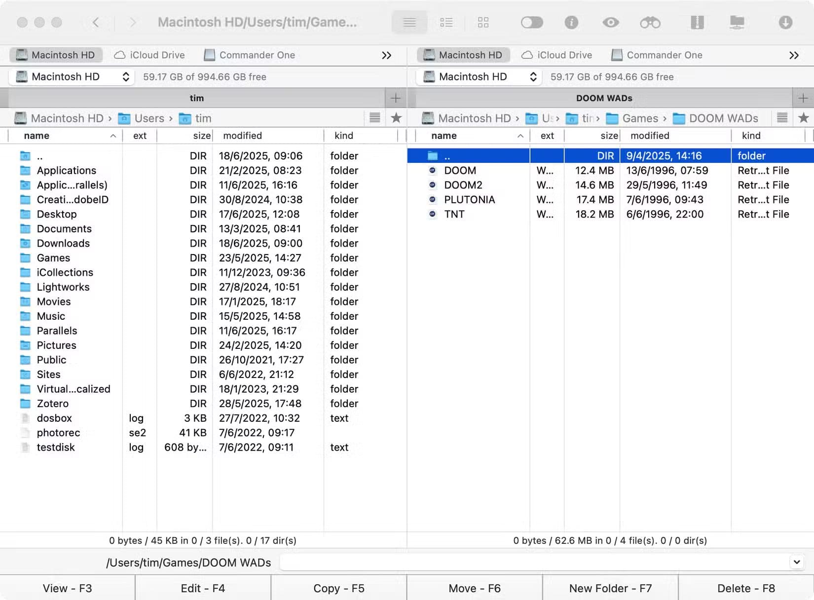 commander-one-for-macos مدير الملفات الذي يغنيك عن Finder على Mac