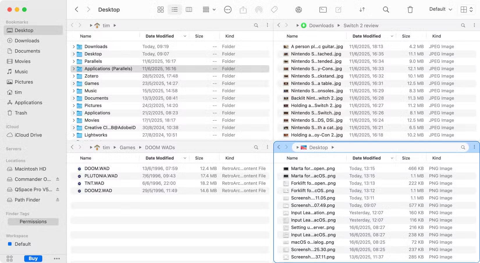 qspace-for-macos مدير الملفات الذي يغنيك عن Finder على Mac