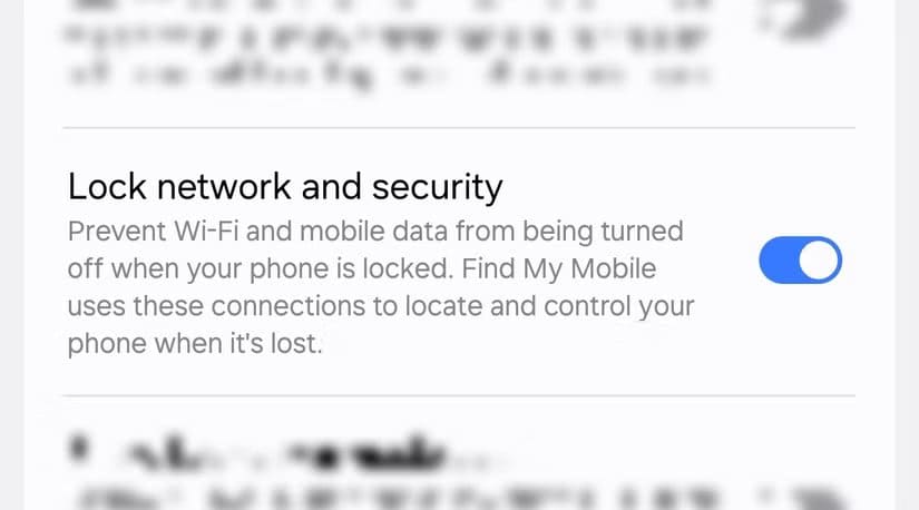 samsung-lock-network-and-security-toggle-in-secure-lock-menu كيف تؤمن هاتف سامسونج من السرقة وحماية بياناتك الشخصية بخطوات بسيطة