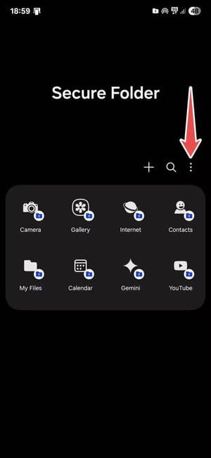 samsung-secure-folder-apps-1 إعدادات تجعل Samsung Secure Folder أكثر حماية من أي وقت مضى
