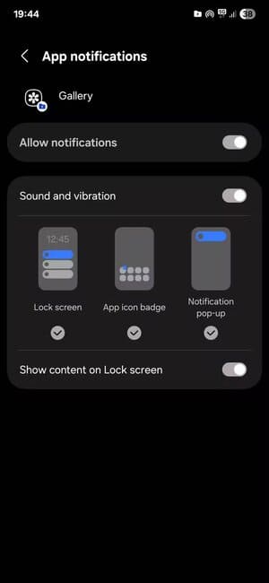 samsung-secure-folder-notification-customization إعدادات تجعل Samsung Secure Folder أكثر حماية من أي وقت مضى