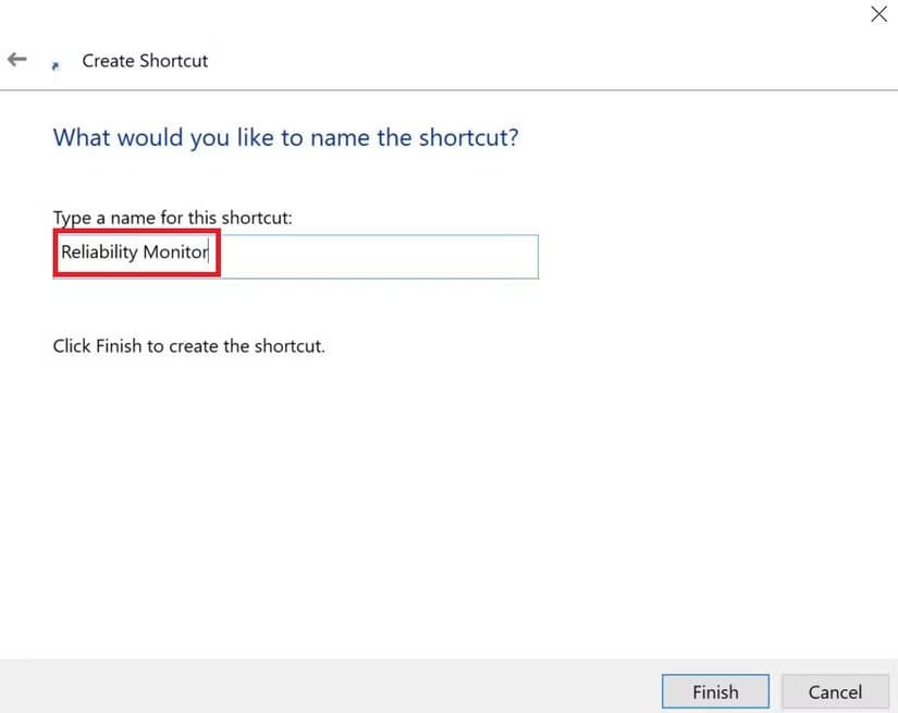shortcut-name أداة مدمجة تساعدك على تشخيص مشاكل Windows 11 دون برامج خارجية