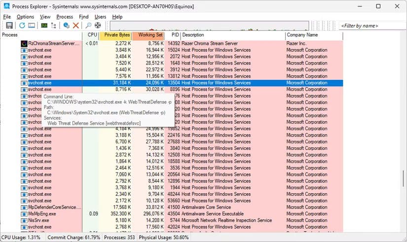 svc-host-path أداة من Microsoft توفّر تحكمًا متقدمًا في العمليات أفضل من Task Manager