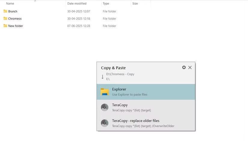 teracopy-confirmation-window ما أفضل أداة لنقل الملفات بسرعة على Windows ولماذا يفضل البعض تطبيقات قديمة