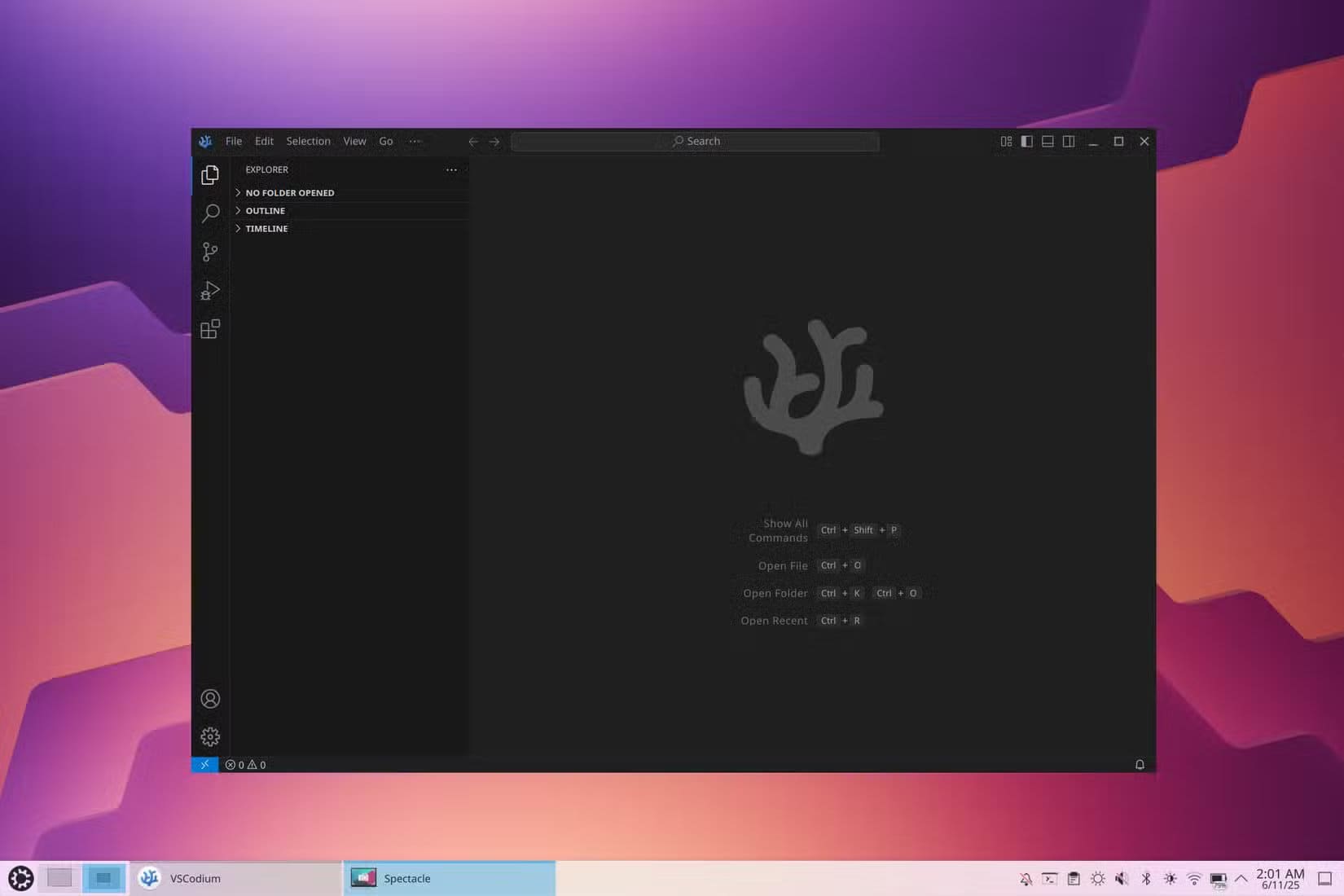 vscodium أهم التطبيقات التي يحتاجها أي مستخدم جديد بعد الانتقال إلى Linux
