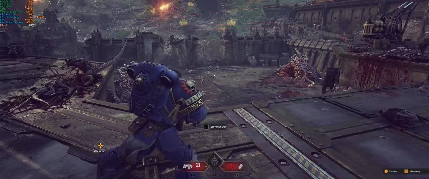 warhammer-40k-space-marine-2-cpu-utilization هل أداء الألعاب لديك منخفض بسبب المعالج هذه العلامات تؤكد ذلك