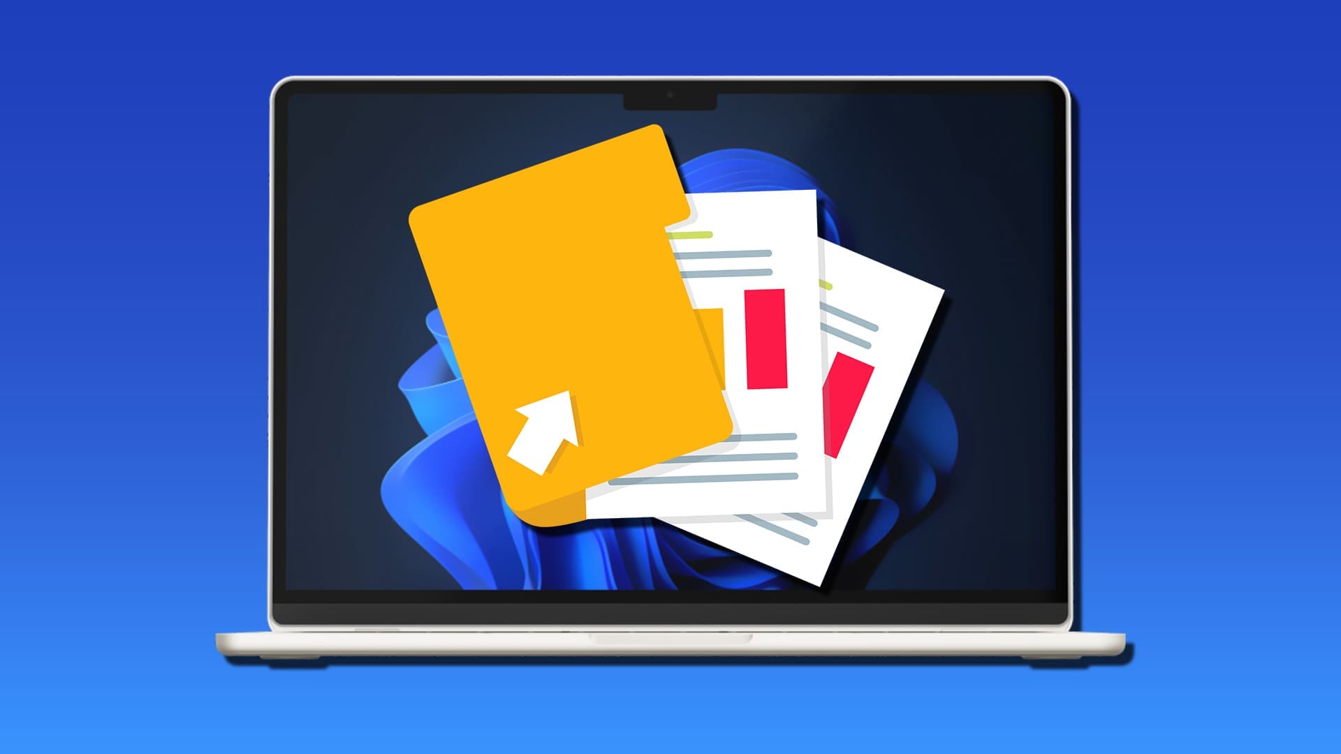 windows-11-hide-files-and-folders-with-shortcut طريقة إخفاء الملفات داخل اختصار لا يُثير الشك
