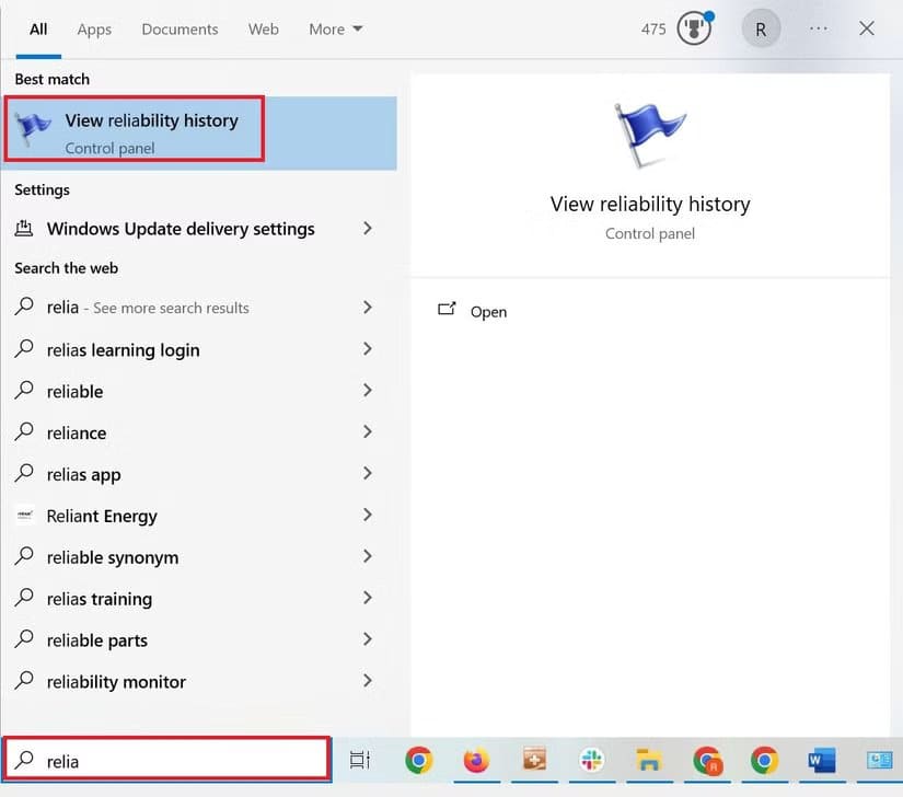 windows-start-searchbox أداة مدمجة تساعدك على تشخيص مشاكل Windows 11 دون برامج خارجية