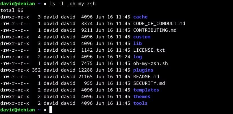 zsh-oh-my-zsh-prompt أدوات Terminal أساسية في Linux يُفضل تثبيتها بعد أي تثبيت جديد