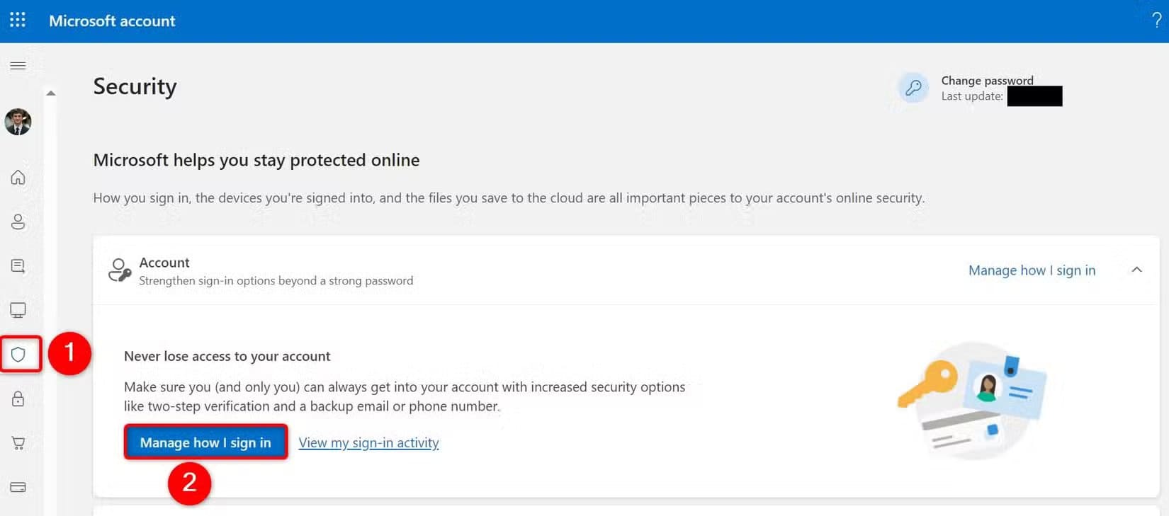 6-microsoft-sign-in-ways طريقة استعادة الحساب بعد توقف رمز التحقق الثنائي