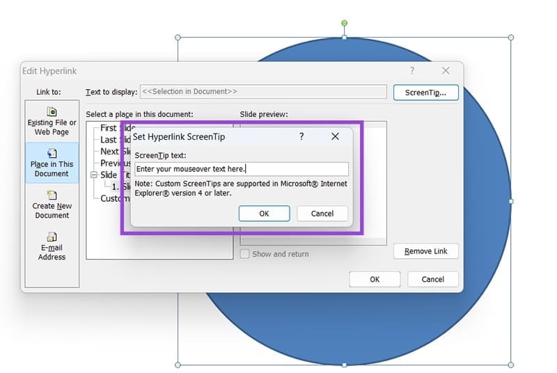 How-to-Add-a-Mouseover-Text-Effect-in-PowerPoint-5 تحسين عروض PowerPoint بتأثير تمرير الماوس على النص
