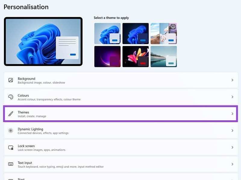 How-to-Change-Font-Color-on-Desktop-Icons-Windows-11-4a تغيير لون نص أيقونات سطح المكتب في Windows 11 بسهولة