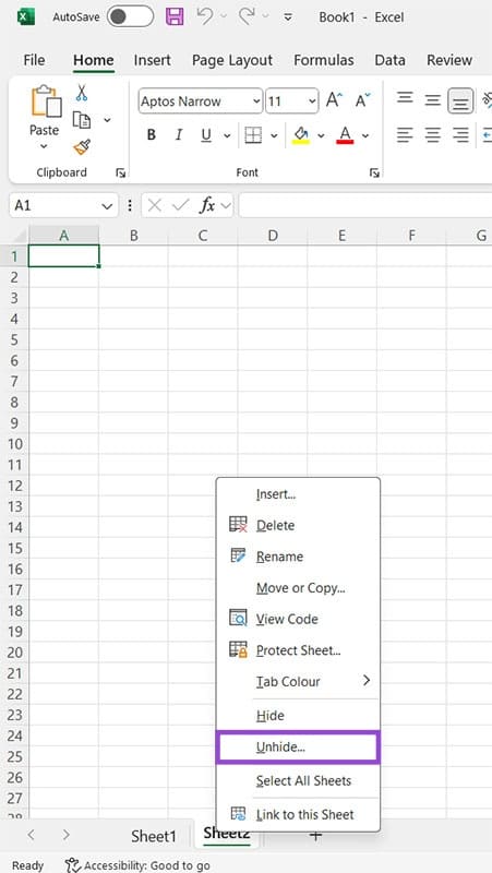 How-to-Hide-an-Excel-Sheet-2 أسهل طريقة لإخفاء ورقة في Excel لحماية بياناتك