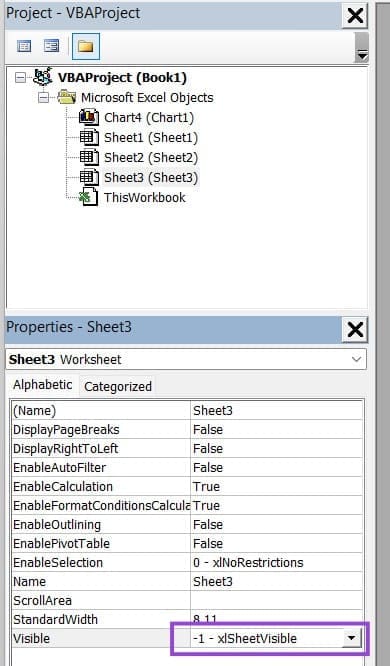 How-to-Hide-an-Excel-Sheet-8 أسهل طريقة لإخفاء ورقة في Excel لحماية بياناتك
