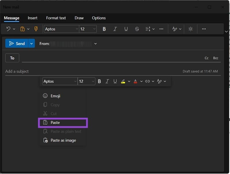 How-to-Insert-a-Table-in-Outlook-Email-12 إدراج جدول منسق في رسالة Outlook بخطوات بسيطة