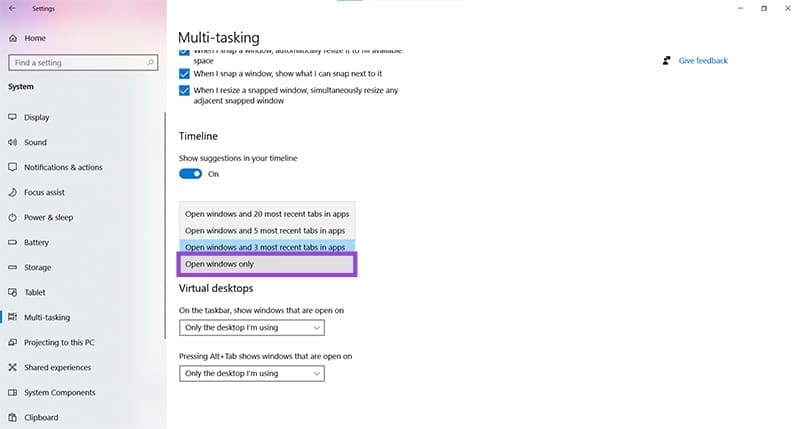 How-to-Remove-Edge-Tabs-from-Alt-Tab-2 إيقاف ظهور تبويبات Edge عند استخدام Alt Tab في Windows