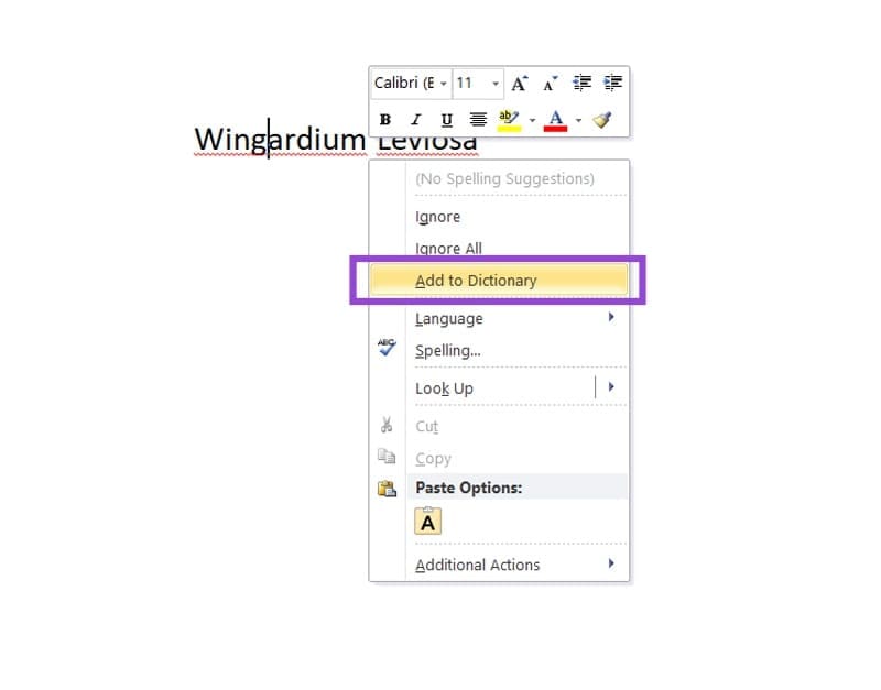 How-to-Remove-Red-Underlined-Text-in-Word-2 حل سريع لإزالة الخط الأحمر المزعج في Word