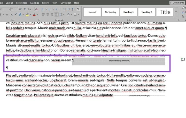 Supprimez les pages superflues dues aux sauts de section dans votre ...