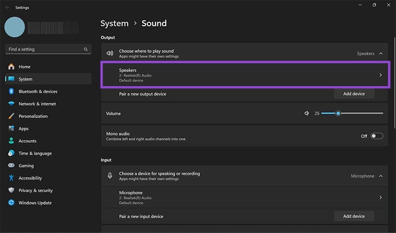 No-Sound-After-Windows-11-Update-3 طريقة إصلاح مشكلة الصوت بعد تحديث Windows 11