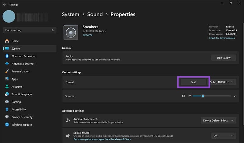 No-Sound-After-Windows-11-Update-4 طريقة إصلاح مشكلة الصوت بعد تحديث Windows 11