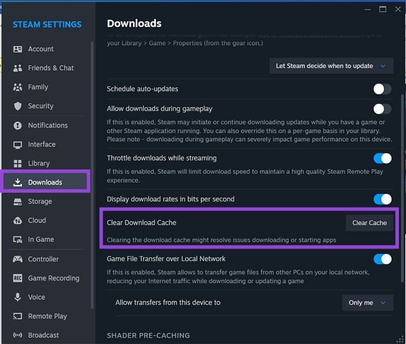 Not-Enough-Free-Disk-Space-Steam-Fix-2 خطوات حل مشكلة Steam عندما يقول لا توجد مساحة كافية