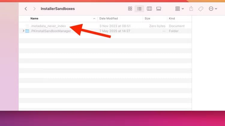 a-hidden-metadata_never_index-file-in-finder-on-mac حل مشكلة اختفاء التطبيقات من Spotlight في Mac