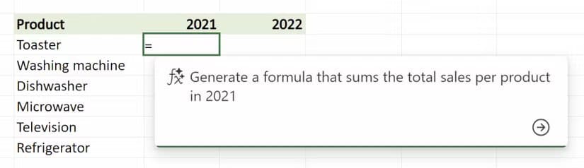 a-query-in-microsoft-excel-for-the-web-that-instruct-copilot-to-create-a-formula ميزات رائعة في Excel ستغير طريقة عملك هذا الشهر