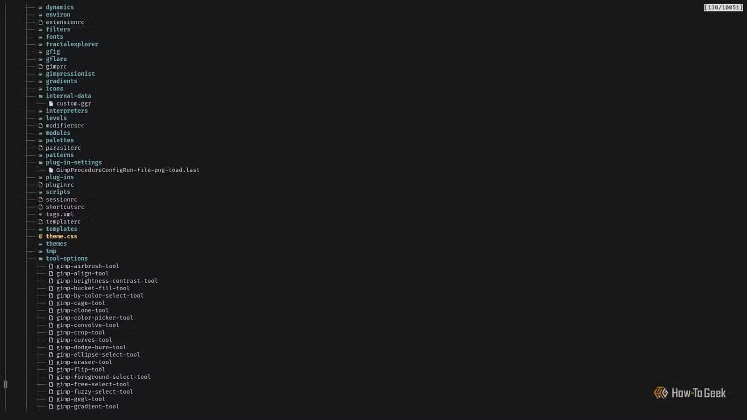 a-terminal-window-displays-a-list-of-color-coded-file-names-in-a-tree-shape أفضل بدائل لأوامر Linux التقليدية لتحسين تجربة سطر الأوامر
