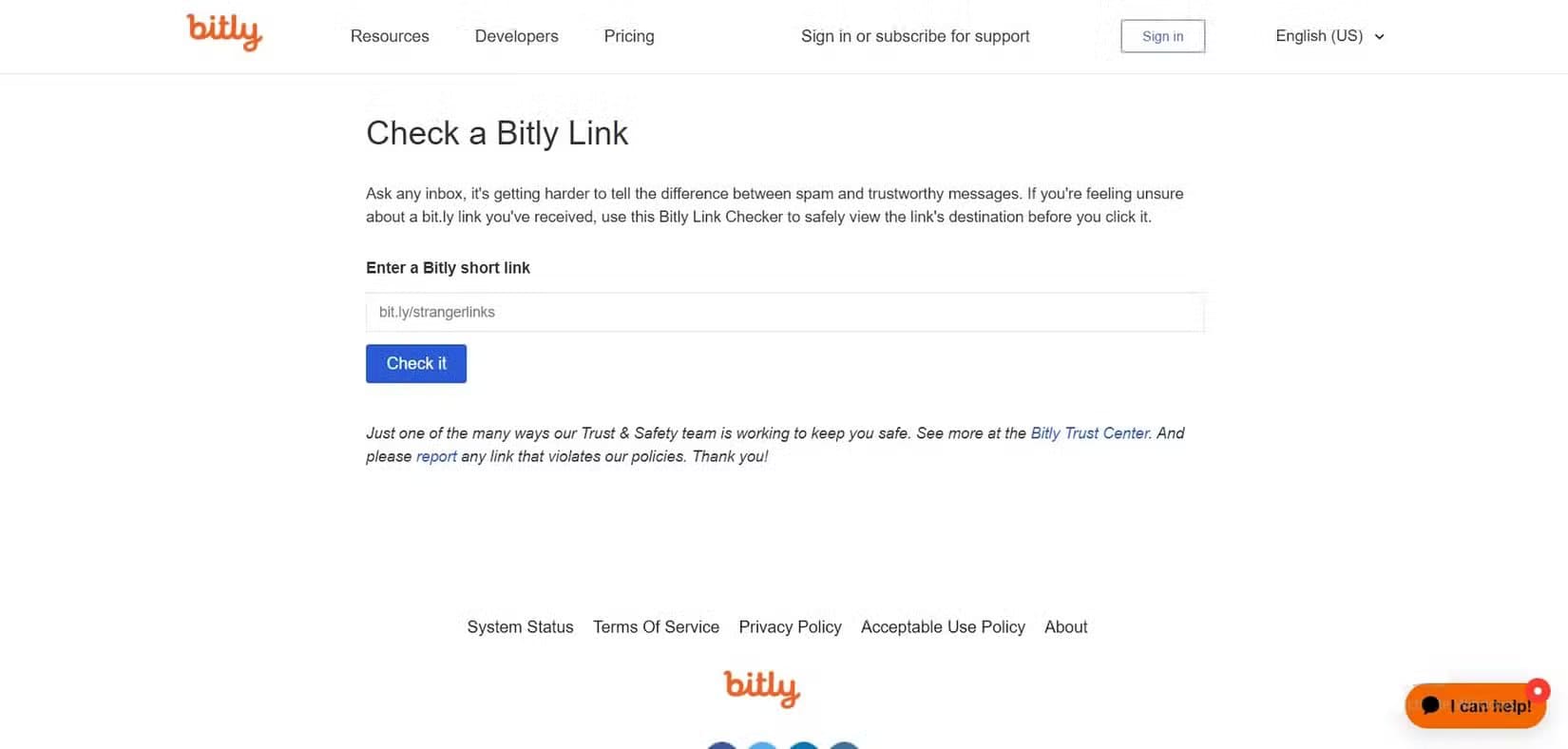 bitly-link-checker أدوات مجانية تحميك من الروابط الخبيثة قبل أن تنقر عليها