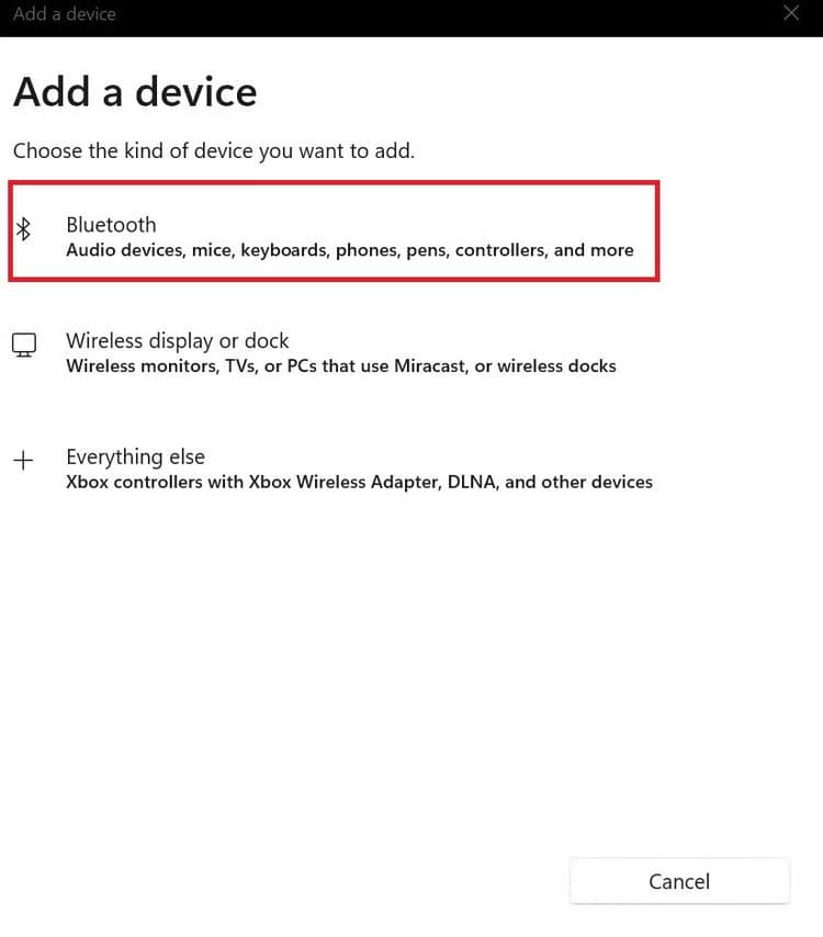 bluetooth-device-add طريقة استخدام وحدة تحكم Xbox القديمة كجهاز تحكم ذكي لأجهزة المنزل