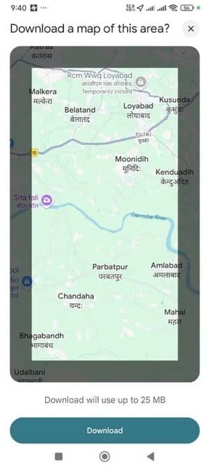 download-option-in-google-maps إعدادات طوارئ يجب تفعيلها فورًا على كل هاتف Android لحمايتك في المواقف الخطيرة